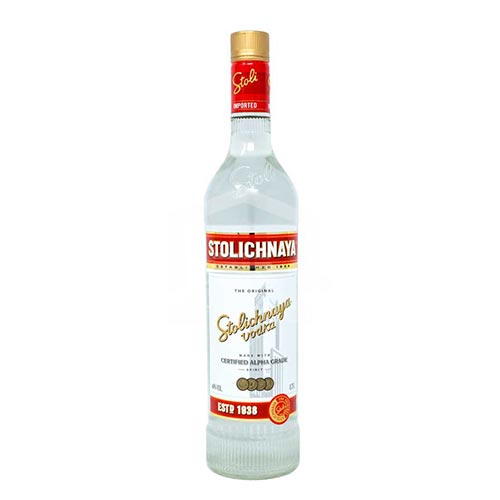 11. Vodka Stolichnaya